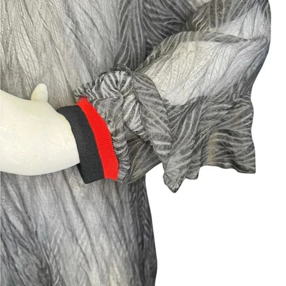 Tov Los Angeles RUFFLED SHEER DRESS    #302 - Picture 10 of 15